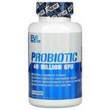 EVLution Nutrition, Пробиотики, Probiotic 40 Billion CFU, 60 к...
