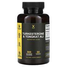 HumanX, Turkesterone & Tongkat Ali 900 mg, Тонгкат Алі, 60...
