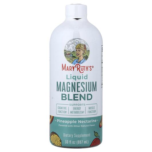 Основне фото товара Liquid Magnesium Blend Pineapple Nectarine, Магній, 887 мл