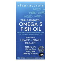 Омега 3 Omega-3 Fish Oil Triple-Strength Viva