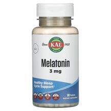 Melatonin 3 mg Мелатонин KAL 60 таблеток