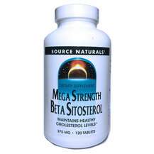 Source Naturals, Mega Strength Beta Sitosterol 375 mg, 120 Tab...