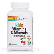 Children's Chewable Vitamins & Minerals Natural Black Cher...