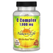Вітамін C C Complex 1000 mg Natures Life 100 капсул