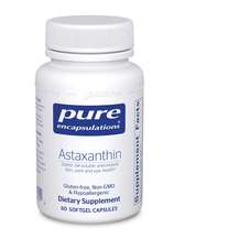 Pure Encapsulations, Астаксантин, Astaxanthin, 60 капсул