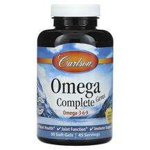 Жирные кислоты Омега 3 6 9, Omega Complete Gems Omega 3-6-9 Na...