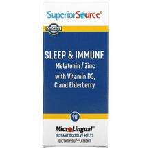 Superior Source, Sleep & Immune, Підтримка сну, 90 MicroLi...