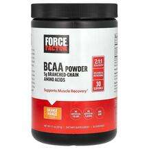 Force Factor, BCAA Powder Orange Mango, 201 g
