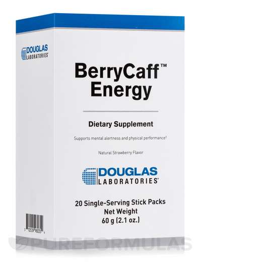 Основное фото товара Douglas Laboratories, BerryCaff Energy, БерриСафф Енерджи, 20 ...