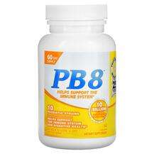 Nutrition Now, PB 8 Probiotic 10 Billion, Пробіотики, 60 капсул