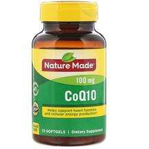 Nature Made, CoQ10 100 mg, Коензим Q10, 72 капсул