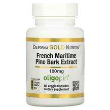 California Gold Nutrition, Пикногенол, French Maritime Pine Pa...