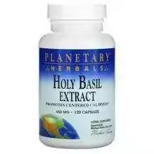 Planetary Herbals, Базилик, Holy Basil Extract 450 mg, 120 капсул
