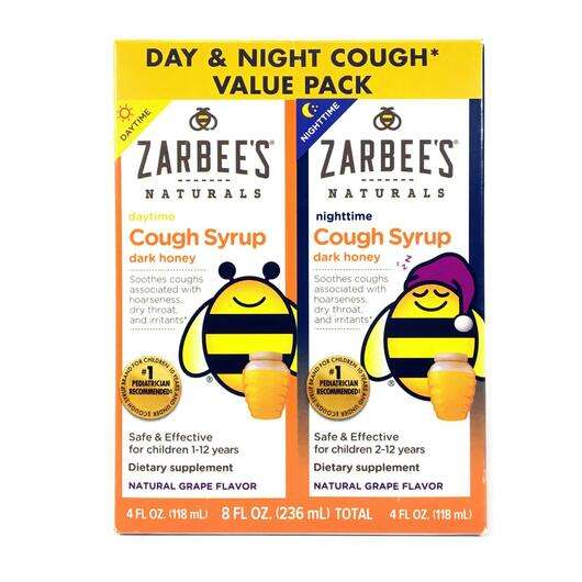 Children's Cough Syrup Day & Night, Дитячий сироп від кашлю, 118 мл