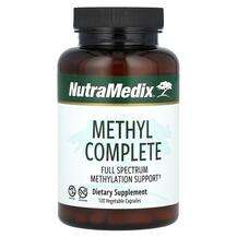 NutraMedix, Methyl Complete, Метилкобаламін B12, 120 капсул