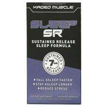 Kaged, Sleep SR Sustained Release Sleep Formula, Мелатонін, 30...