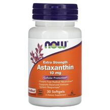 Extra Strength Astaxanthin 10 mg Астаксантин NOW