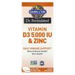 Фото товара Garden of Life, Витамин D3, Vitamin D3 & Zinc, 30 таблеток