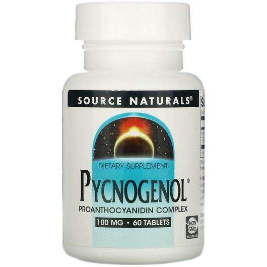 Pycnogenol 100 mg 60, Пікногенол 100 мг, 60 таблеток