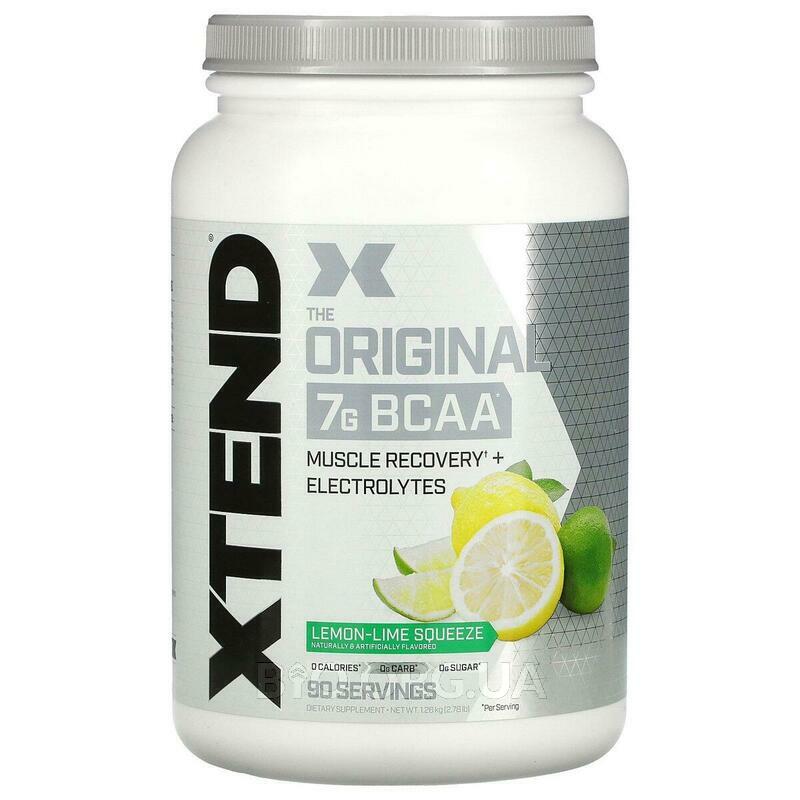 Xtend The Original 7G BCAA LemonLime Squeeze 1.26 kg Scivation