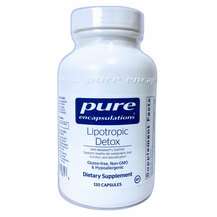 Pure Encapsulations, Lipotropic Detox, Очищення печінки, 120 к...