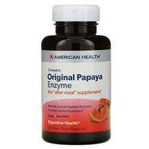 American Health, Ферменты Папайи, Papaya Enzyme Chewable, 250 ...