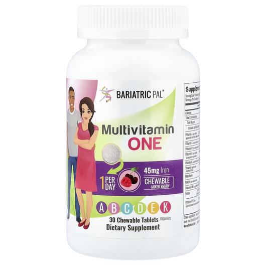 Основное фото товара Мультивитамины, Multivitamin One Mixed Berry, 30 таблеток