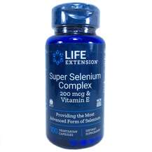 Life Extension, Super Selenium Complex 200 mcg & Vitamin E...