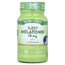 Мелатонін Melatonin Plus L-Theanine 10 mg Nature's