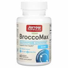 Jarrow Formulas, BroccoMax, Екстракт Броколі БрокоМакс, 60 капсул