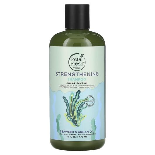 Основное фото товара Шампунь, Pure Strengthening Shampoo Seaweed & Argan Oil, 475 