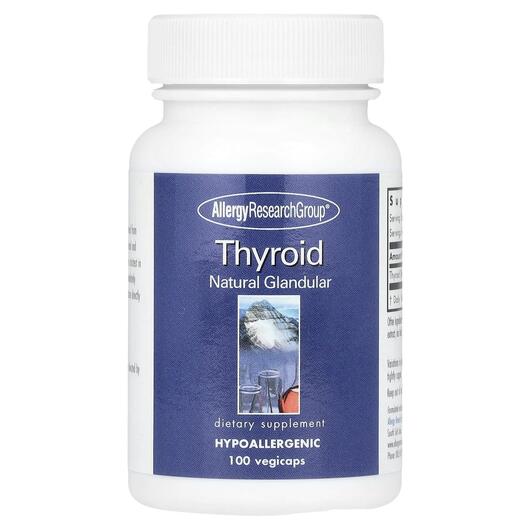 Основное фото товара Поддержка щитовидной, Thyroid Natural Glandular, 100 капсул