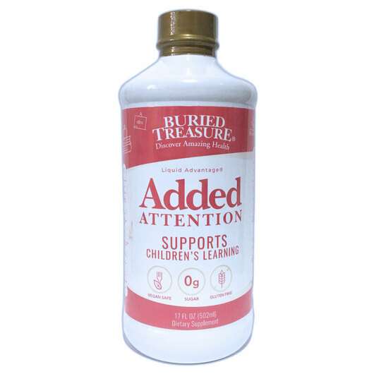 Liquid Nutrients Added Attention Support Children's Learning, 473 ml