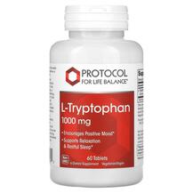 L-Tryptophan 1000 mg L-Триптофан Protocol for Life