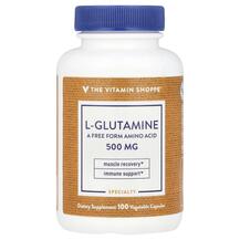 L-Glutamine 500 mg L-Глутамин TheVitaminShoppe