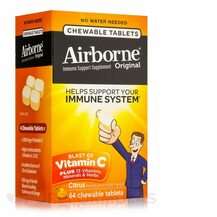 Airborne Immune Support Chewable Tablets Citrus Flavor, Підтри...