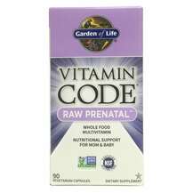 Garden of Life, Vitamin Code RAW Prenatal, Вітаміни для вагітн...