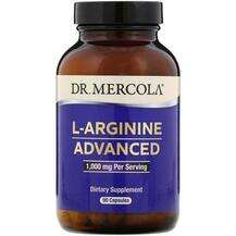 Dr. Mercola, L-аргинин 1000 мг, L-Arginine Advanced 1000 mg, 9...