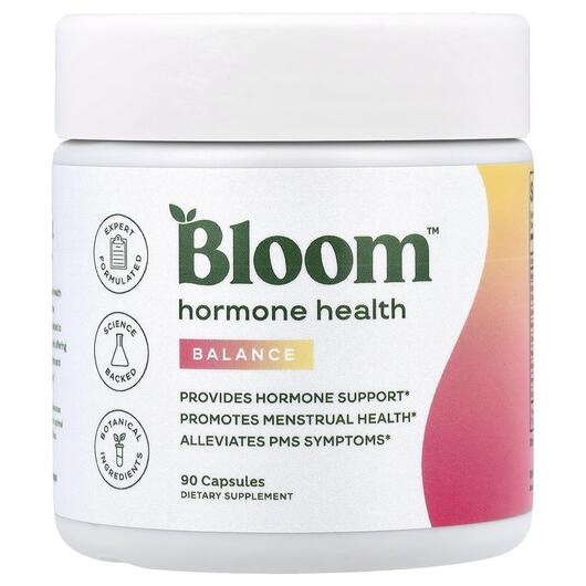 Основне фото товара Bloom, Hormone Health Balance, Підтримка гормонів, 90 капсул