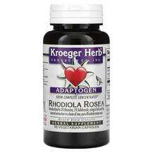 Kroeger Herb, Adaptogen Rhodiola Rosea, Родіола, 90 капсул