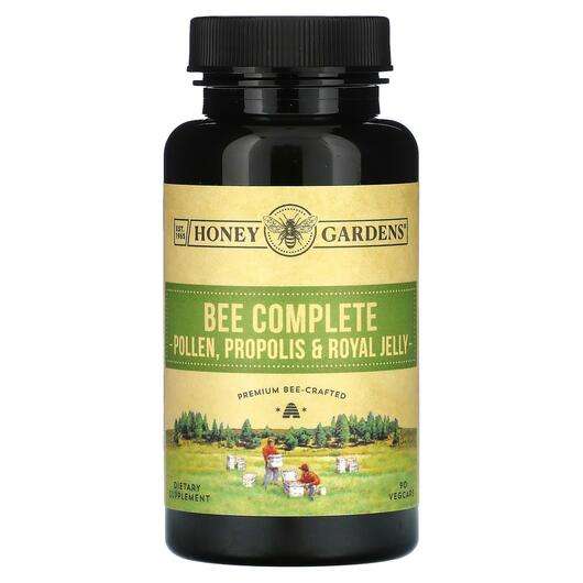 Основне фото товара Honey Gardens, Bee Complete Pollen Propolis & Royal Jelly,...