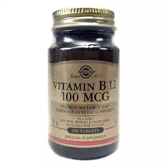 Фото товару Vitamin B12 100 mcg 100 Tablets
