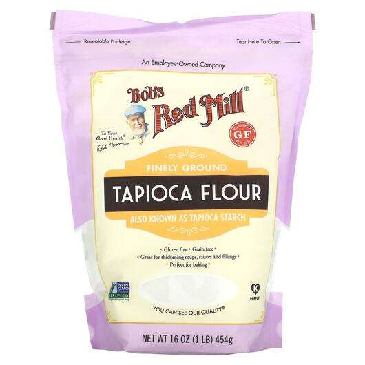 Основное фото товара Bob's Red Mill, Мука, Tapioca Flour, 454 г