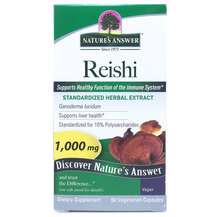 Nature's Answer, Reishi Standardized Herbal Extract 1000 mg, 6...