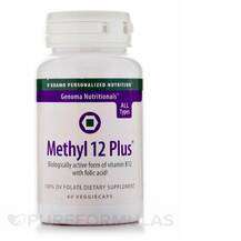 D'Adamo Personalized Nutrition, Methyl-12 Plus, Метилкобаламін...