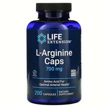 Life Extension, L-Аргинин 700 мг, L-Arginine Caps 700 mg, 200 ...