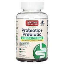 Jarrow Formulas, Пробиотики, Probiotic + Prebiotic Blackberry,...