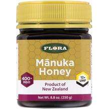 Flora, Manuka Honey MGO 400+, Манука МГО 400+, 250 г