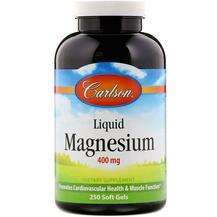 Carlson, Жидкий Магний 400 мг, Liquid Magnesium 400 mg, 250 ка...