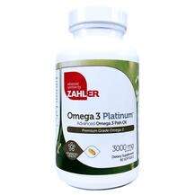 Zahler, Omega 3 Platinum Advanced Omega 3 Fish Oil 3000 mg, Ом...